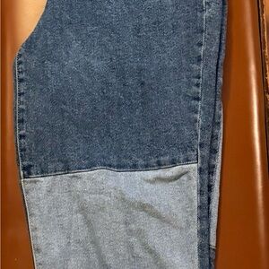 Cello Women's Two-Tone Blue Straight Jeans